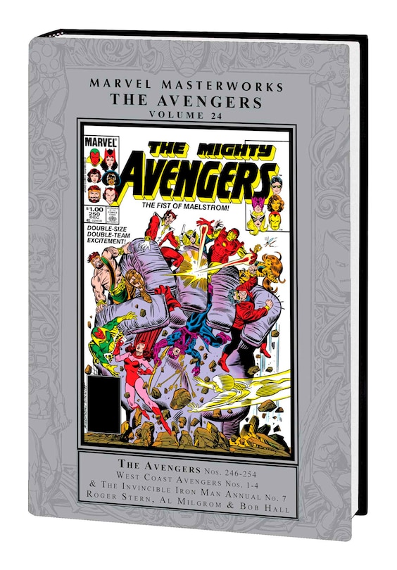 Front cover_MARVEL MASTERWORKS: THE AVENGERS VOL. 24