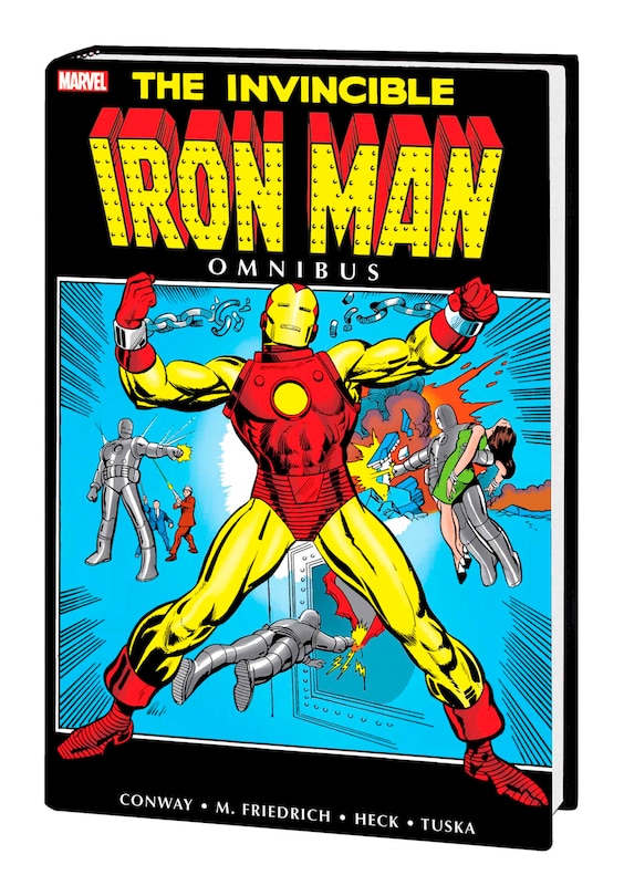 Front cover_THE INVINCIBLE IRON MAN OMNIBUS VOL. 3 GIL KANE ORIGIN COVER