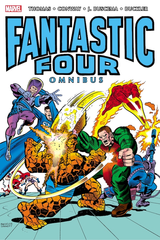Front cover_THE FANTASTIC FOUR OMNIBUS VOL. 5 RICH BUCKLER FRIGHTFUL FOUR COVER