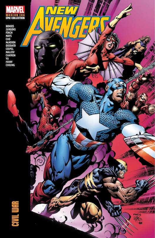 Couverture_NEW AVENGERS MODERN ERA EPIC COLLECTION: CIVIL WAR