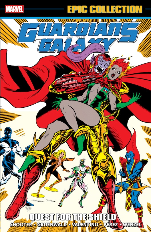 Couverture_GUARDIANS OF THE GALAXY EPIC COLLECTION: QUEST FOR THE SHIELD