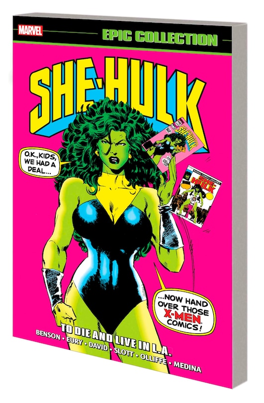 Couverture_SHE-HULK EPIC COLLECTION: TO DIE AND LIVE IN L.A.