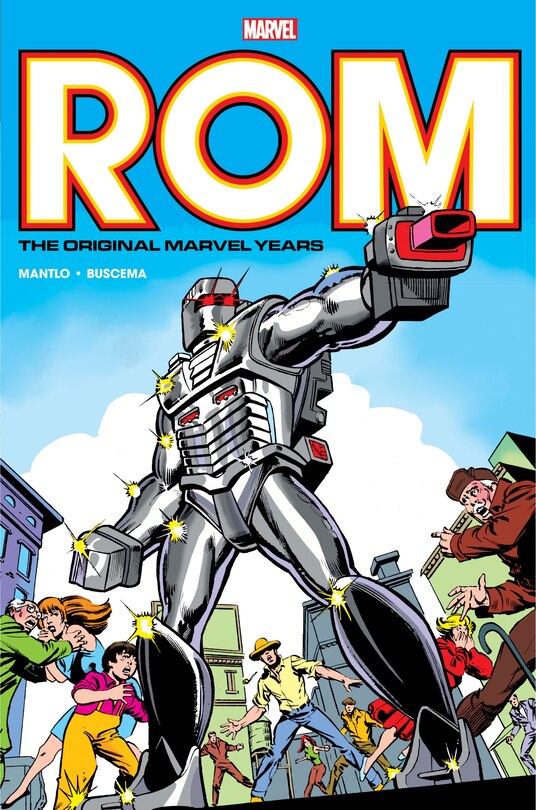 Front cover_ROM: THE ORIGINAL MARVEL YEARS OMNIBUS VOL. 1 MILLER FIRST ISSUE COVER