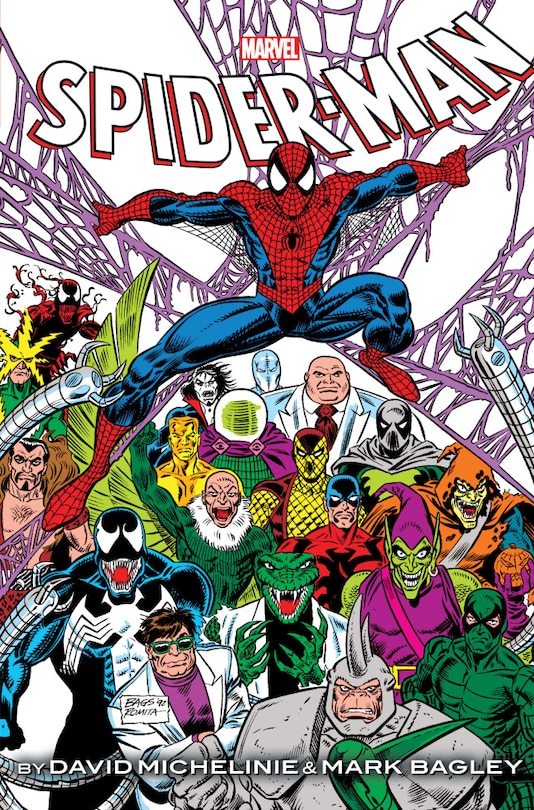 Front cover_SPIDER-MAN BY MICHELINIE & BAGLEY OMNIBUS VOL. 1 BAGLEY MARVEL AGE COVER