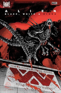 Front cover_ALIEN: BLACK, WHITE & BLOOD TREASURY EDITION