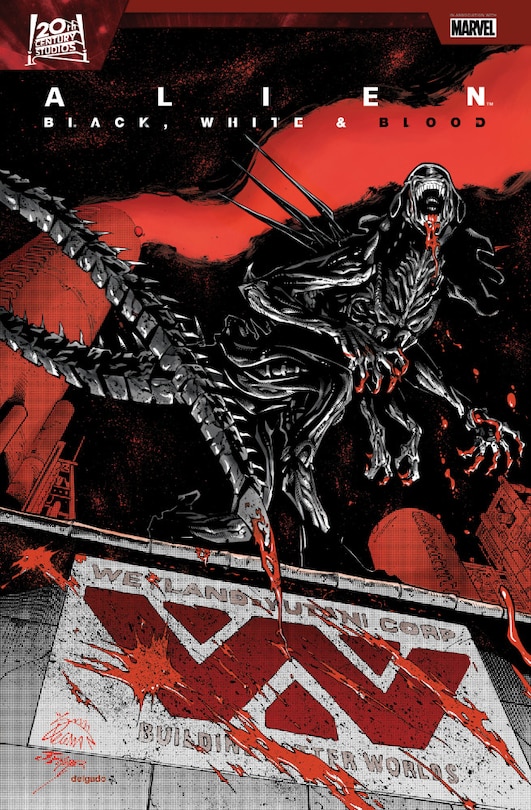 Front cover_ALIEN: BLACK, WHITE & BLOOD TREASURY EDITION