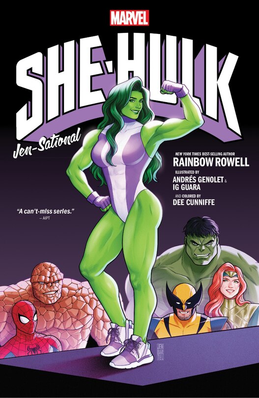 Front cover_SHE-HULK BY RAINBOW ROWELL VOL. 4: JEN-SATIONAL