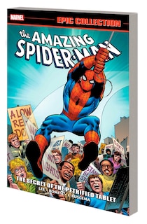 Front cover_AMAZING SPIDER-MAN EPIC COLLECTION: THE SECRET OF THE PETRIFIED TABLET [NEW PRINTING]