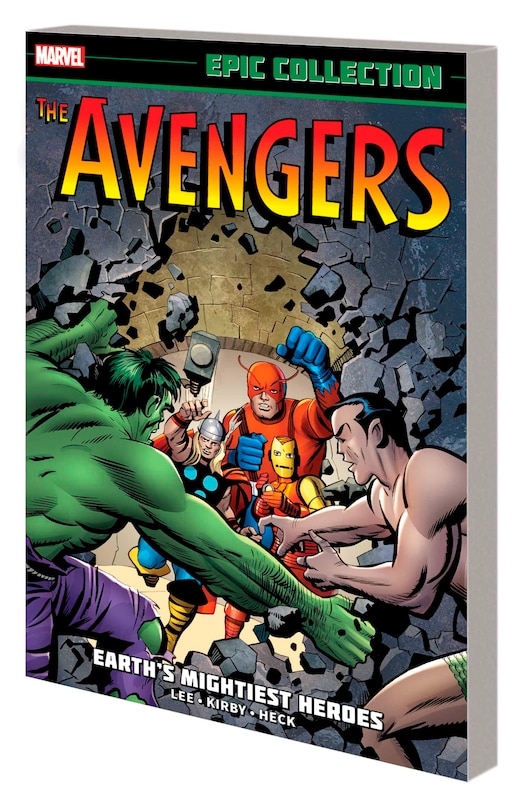 Couverture_AVENGERS EPIC COLLECTION: EARTH'S MIGHTIEST HEROES [NEW PRINTING]