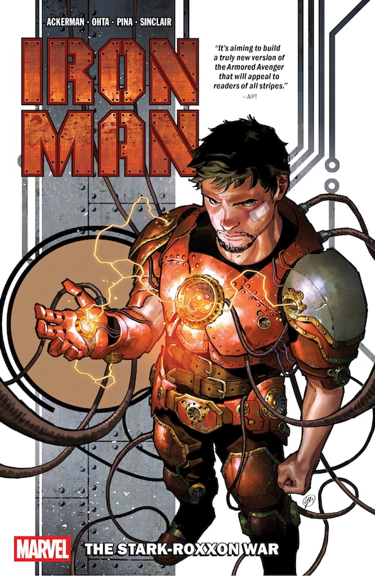Couverture_IRON MAN VOL. 1: THE STARK-ROXXON WAR