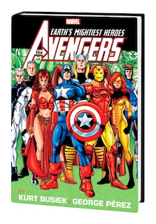 Couverture_AVENGERS BY BUSIEK & PEREZ OMNIBUS VOL. 2 GEORGE PEREZ 25TH ISSUE COVER [NEW PRINTING]
