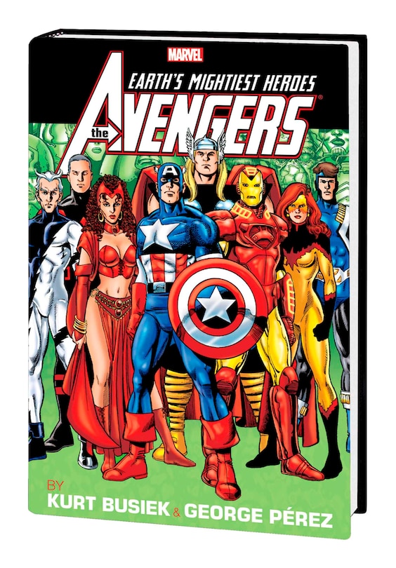 Couverture_AVENGERS BY BUSIEK & PEREZ OMNIBUS VOL. 2 GEORGE PEREZ 25TH ISSUE COVER [NEW PRINTING]