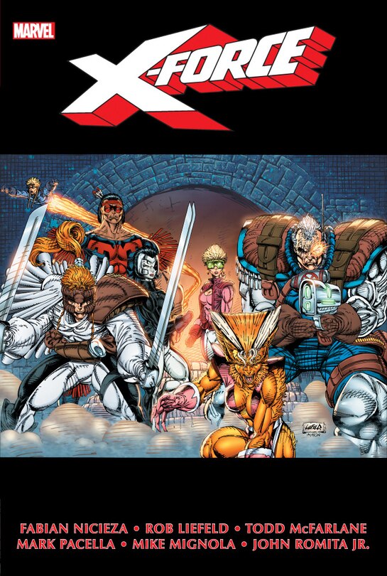 Front cover_X-FORCE OMNIBUS VOL. 1 ROB LIEFELD FIRST ISSUE COVER [NEW PRINTING]