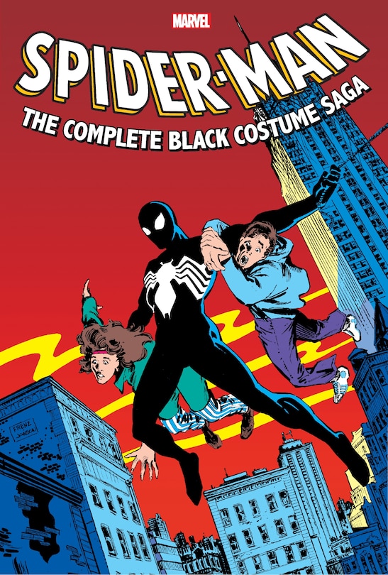 Front cover_SPIDER-MAN: THE COMPLETE BLACK COSTUME SAGA OMNIBUS RON FRENZ COVER