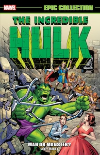Front cover_INCREDIBLE HULK EPIC COLLECTION: MAN OR MONSTER? [NEW PRINTING 2]