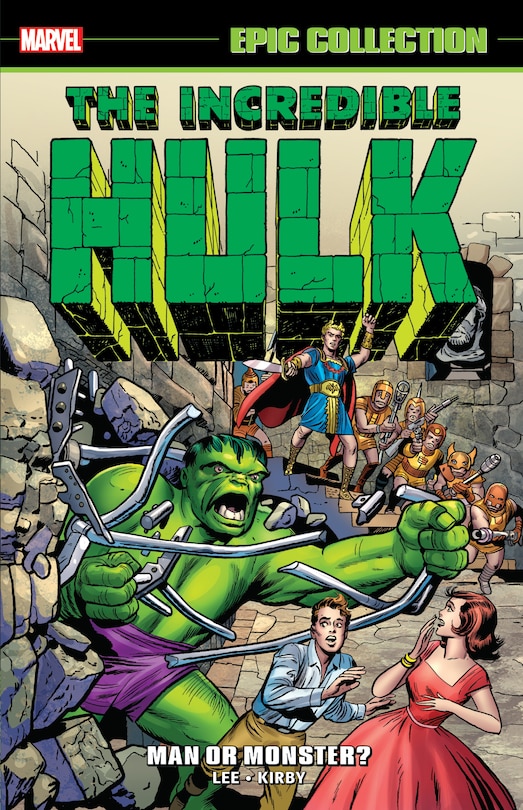Front cover_INCREDIBLE HULK EPIC COLLECTION: MAN OR MONSTER? [NEW PRINTING 2]