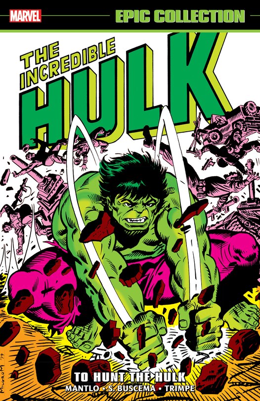 Front cover_INCREDIBLE HULK EPIC COLLECTION: TO HUNT THE HULK