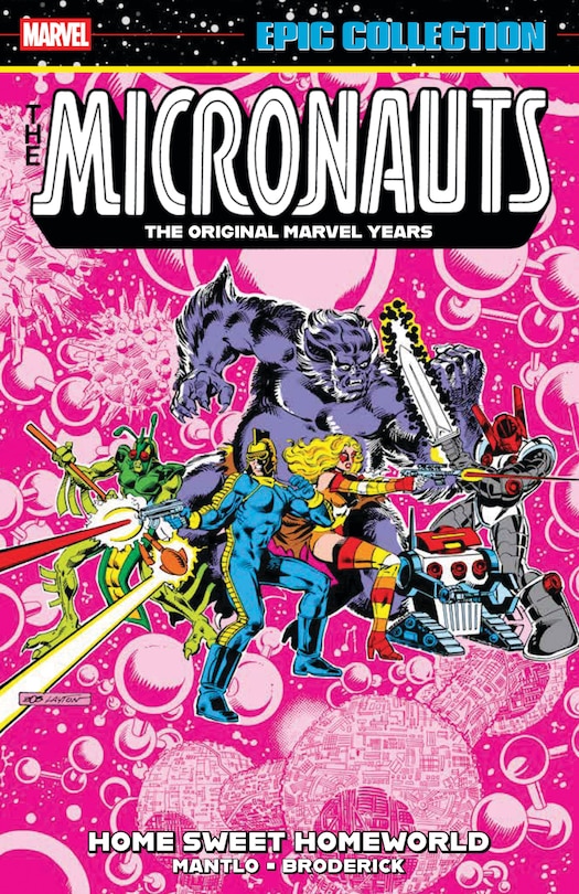 Front cover_MICRONAUTS EPIC COLLECTION: THE ORIGINAL MARVEL YEARS - HOME SWEET HOMEWORLD