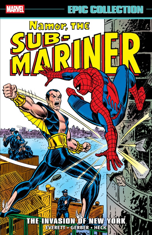Front cover_NAMOR THE SUB-MARINER EPIC COLLECTION: THE INVASION OF NEW YORK