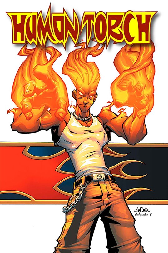 Front cover_HUMAN TORCH: BURN