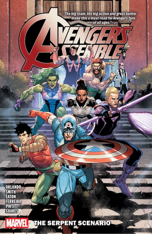 Couverture_AVENGERS ASSEMBLE: THE SERPENT SCENARIO