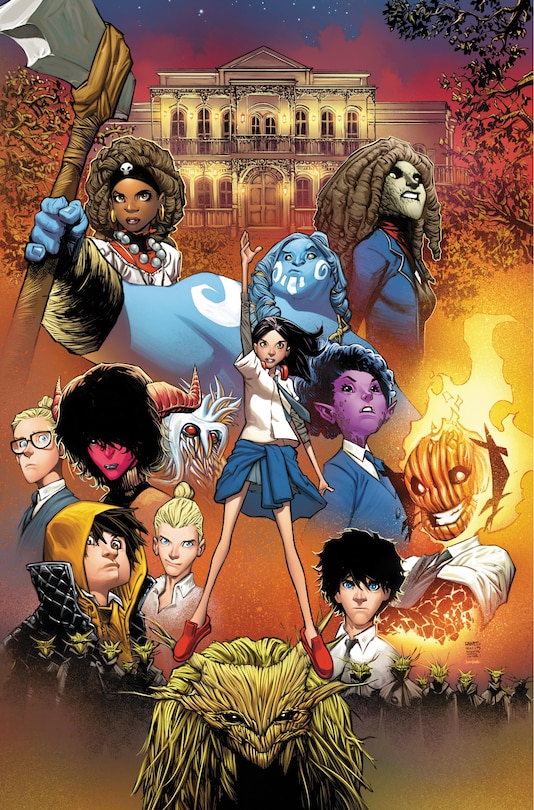 Front cover_STRANGE ACADEMY OMNIBUS HUMBERTO RAMOS COVER