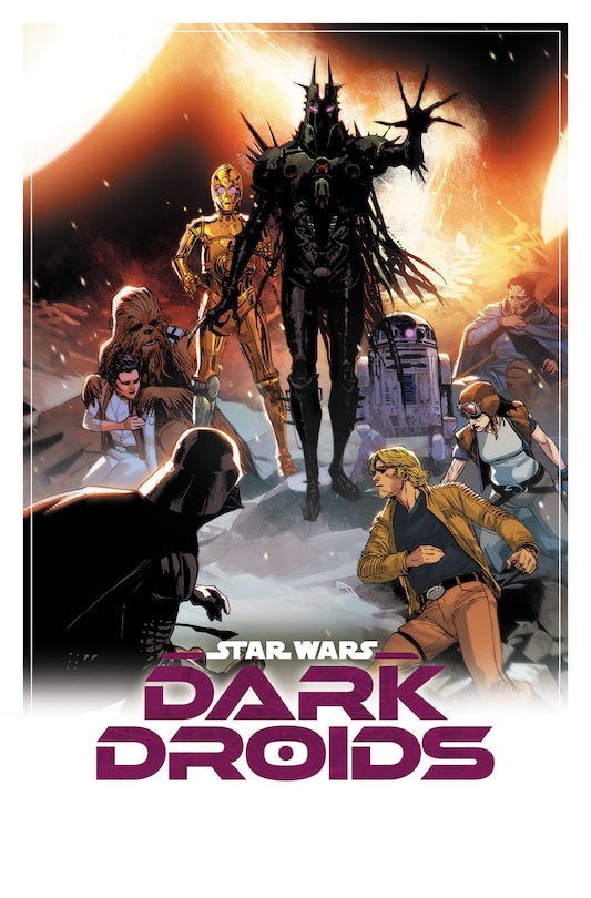 Front cover_Star Wars: Dark Droids Omnibus Lenil Yu Cover