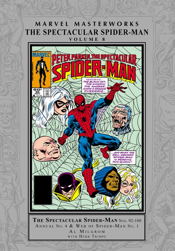 Front cover_MARVEL MASTERWORKS: THE SPECTACULAR SPIDER-MAN VOL. 8