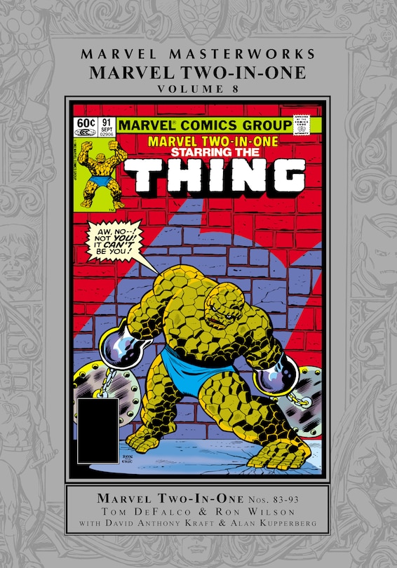 Front cover_MARVEL MASTERWORKS: MARVEL TWO-IN-ONE VOL. 8