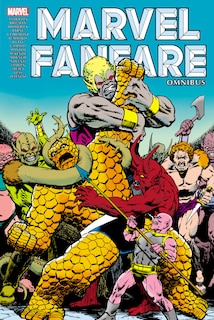 Front cover_Marvel Fanfare Omnibus Vol. 2 Jim Starlin Cover