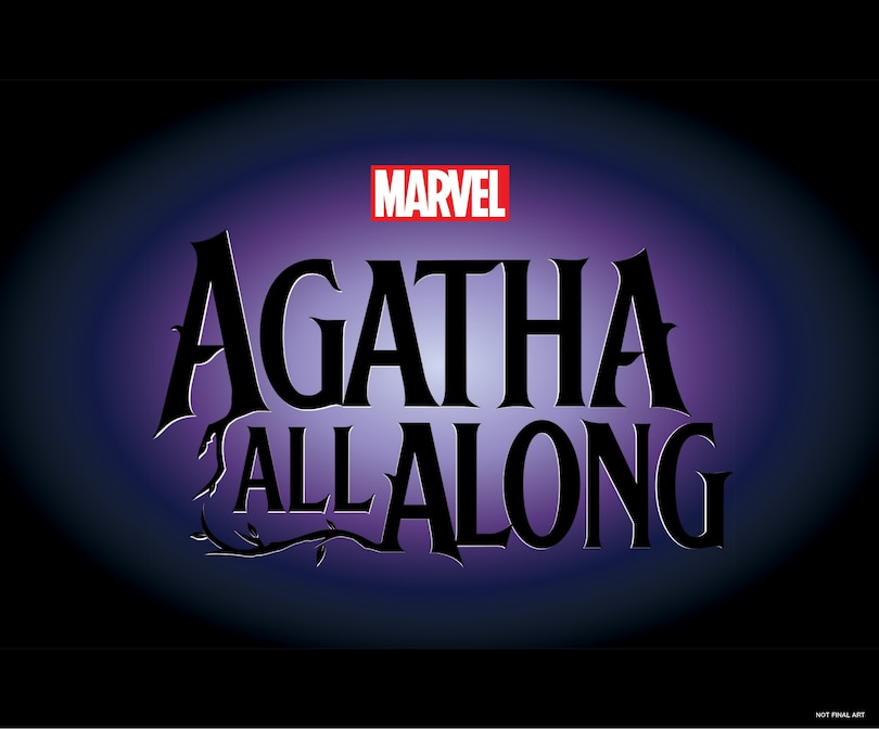 Front cover_MARVEL TELEVISION'S AGATHA ALL ALONG: THE ART OF THE SERIES SLIPCASE