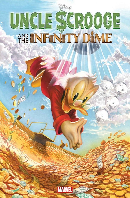 Couverture_UNCLE SCROOGE AND THE INFINITY DIME GALLERY EDITION ALEX ROSS COVER