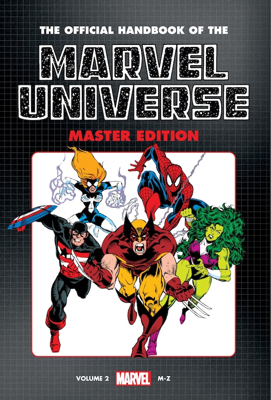 Front cover_OFFICIAL HANDBOOK OF THE MARVEL UNIVERSE: MASTER EDITION OMNIBUS VOL. 2 HEROES COVER