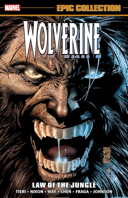 Front cover_WOLVERINE EPIC COLLECTION: LAW OF THE JUNGLE