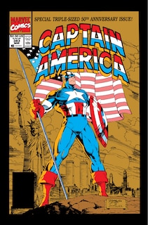 Front cover_CAPTAIN AMERICA BY MARK GRUENWALD OMNIBUS VOL. 2 RON LIM ANNIVERSARY COVER