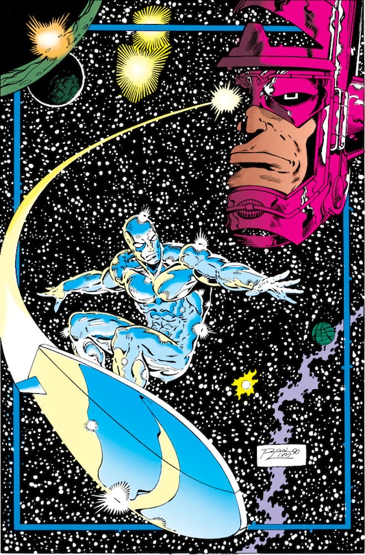 Front cover_SILVER SURFER: RETURN TO THE SPACEWAYS OMNIBUS RON LIM COVER