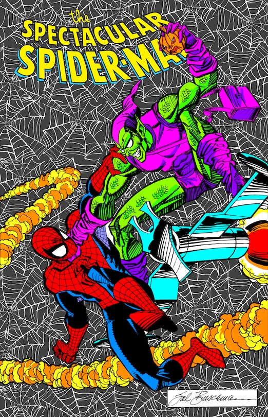 Front cover_SPECTACULAR SPIDER-MAN BY DEMATTEIS & BUSCEMA OMNIBUS SAL BUSCEMA GREEN GOBLIN COVER