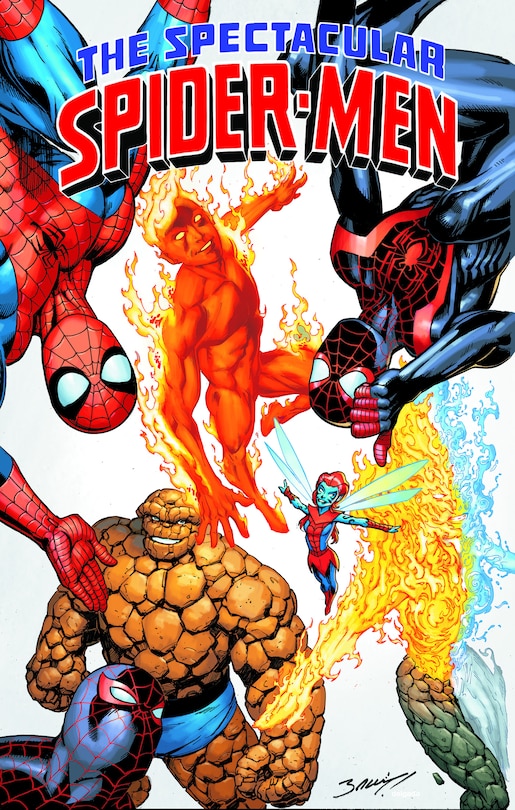 Front cover_THE SPECTACULAR SPIDER-MEN VOL. 3: STRANGE LOVE