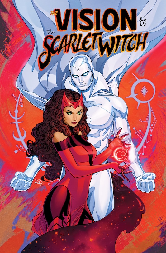 Front cover_The Vision & The Scarlet Witch: Fear The Reaper