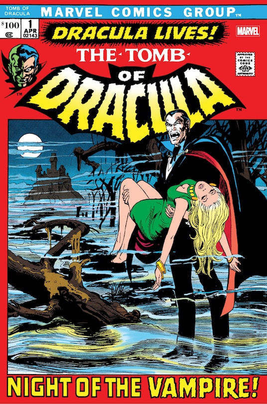 Front cover_TOMB OF DRACULA OMNIBUS VOL. 1 NEAL ADAMS COVER [NEW PRINTING 2]