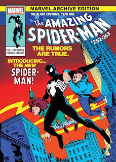 Couverture_MARVEL ARCHIVE EDITION: AMAZING SPIDER-MAN - THE BLACK COSTUME: YEAR ONE GALLERY EDITION RON FRENZ ORIGINAL FIRST ISSUE COVER
