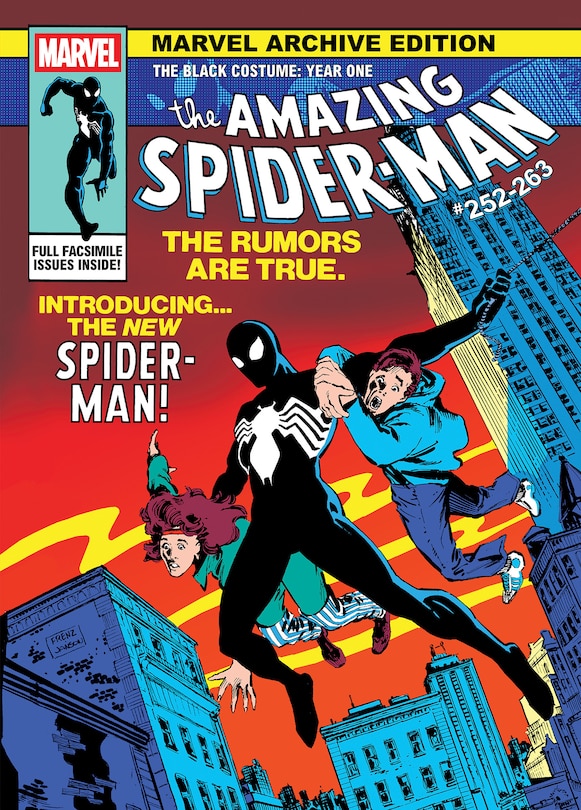 Couverture_MARVEL ARCHIVE EDITION: AMAZING SPIDER-MAN - THE BLACK COSTUME: YEAR ONE GALLERY EDITION RON FRENZ ORIGINAL FIRST ISSUE COVER