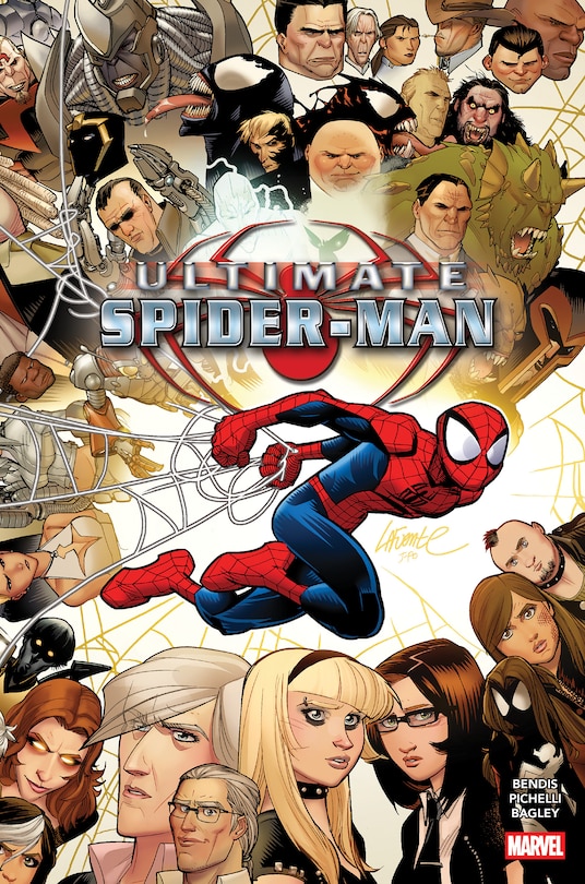 Front cover_ULTIMATE SPIDER-MAN OMNIBUS VOL. 5 DAVID LAFUENTE COVER