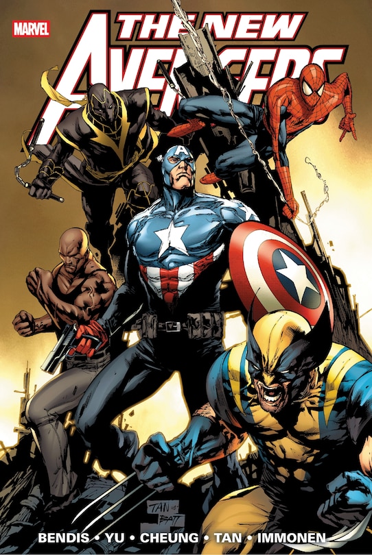 Front cover_New Avengers Omnibus Vol. 2 Billy Tan Cover
