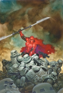 Front cover_Star Wars Legends: The New Republic Omnibus Vol. 3 Dave Dorman Crimson Empire Cover