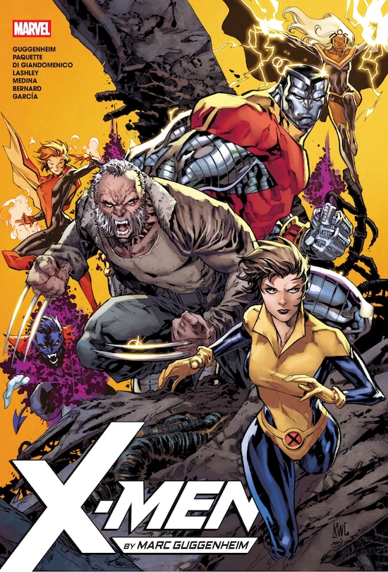 Front cover_X-MEN BY MARC GUGGENHEIM OMNIBUS KEN LASHLEY COVER