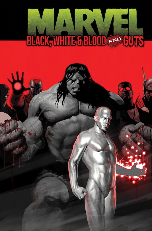 Front cover_Marvel: Black, White & Blood and Guts