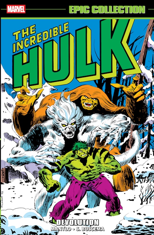 Couverture_Incredible Hulk Epic Collection: Devolution