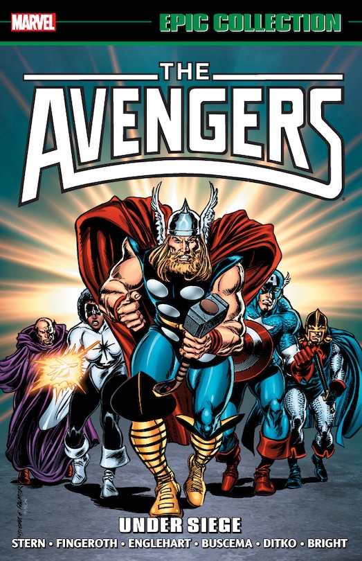 Front cover_Avengers Epic Collection: Under Siege [New Printing]