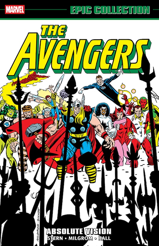 Front cover_Avengers Epic Collection: Absolute Vision